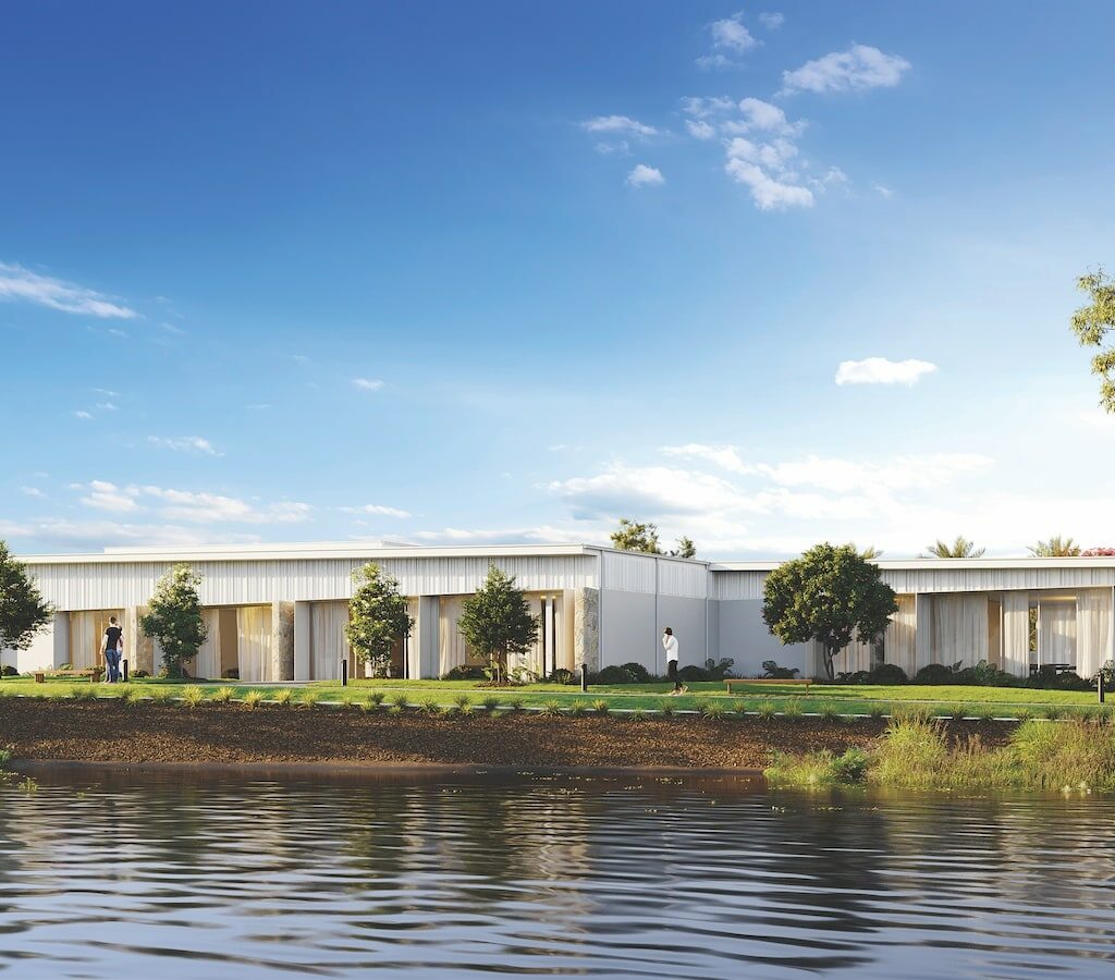 Hr lvs render 04 lakehouse external 04 a 4 landscaping lake alt flat v1
