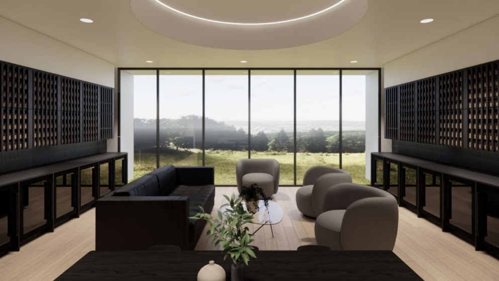 Lvs render wine bar